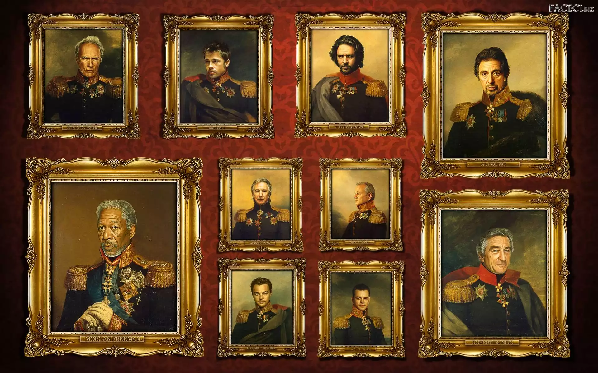 Mężczyźni, Grafika Komputerowa, Portrety